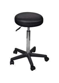 Lafomukea - Tabouret de bureau Noir