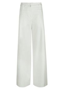 Talbot Runhof X PETER HAHN - Wide Fit-Hose, weiss, Gr. 36, Kunstfaser