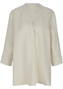 Peter Hahn - Blouse, beige, Maat 36, linnen