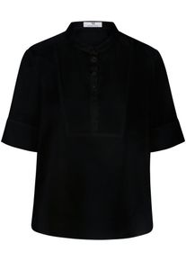 Peter Hahn - Blouse, zwart, Maat 36, zijde