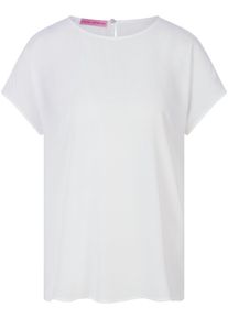 Marcel Ostertag - Blusen-Shirt, weiss, Gr. 46, Kunstfaser