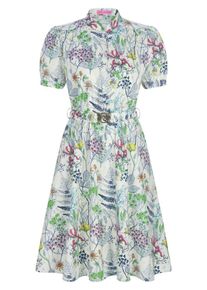 Marcel Ostertag - Kleid, weiss, Gr. 44, Baumwolle