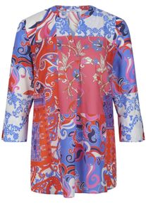 Peter Hahn - Blouse, rood, Maat 36, katoen