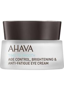 AHAVA Time To Smooth Age Control Brightening & Anti-Fatigue Eye Cream Oogcrème Dames 15 ml