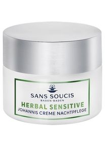Sans Soucis Herbal Sensitive Johannis Creme Night Care care Women 50 ml