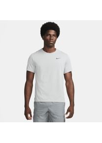 Haut de running à manches courtes Dri-FIT UV Nike Miler pour homme - Gris