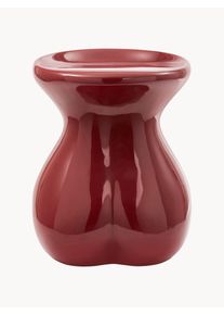 POLSPOTTEN Ręcznie wykonany stołek Body Czerwony Tworzywo sztuczne Ø 36 x W 46 cm