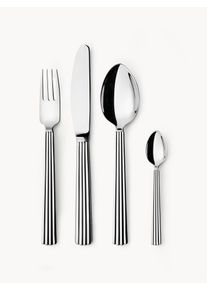 Georg Jensen Højpudset bestiksæt Bernadotte, i forskellige sætsstørrelser
