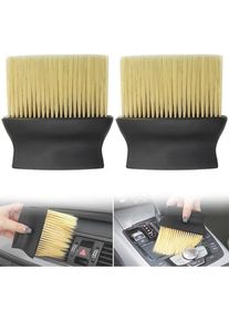 Ccykxa - Brosse de Dépoussiérage Intérieur de Voiture, Brosse de Détail Ultra-Douce à Haute Densité, Brosse de Dépoussiérage pour Tableau de Bord de