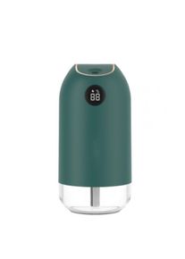 vert Humidificateur d'air 500 ML, humidificateur d'air à ultrasons silencieux 23 dB pour bébé, humidificateur d'air domestique à arrêt automatique,