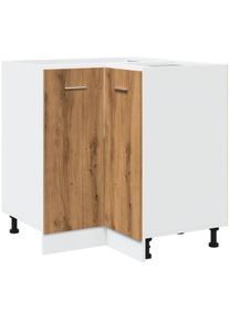 vidaXL - Armoire de cuisine chêne artisanal 75,5x75,5x81,5 cm