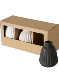 Boltze Gruppe - Vases en céramique mate esko, 3 pièces.