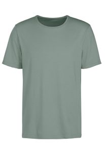 Heren T-shirt in blauw/mint ,maat S (44/46), WITT, 100% Katoen
