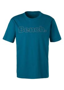 Heren T-shirt in petrol, zwart ,maat S, WITT, 100% Katoen