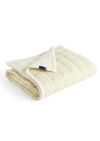 Mega Dot Organic Quilted bed cover Couvre-lit Hay