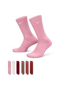 Chaussettes de training mi-mollet Nike Everyday Plus Cushioned (6 paires) - Multicolore