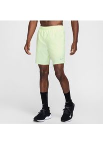 Short de running avec sous-short intégré 18 cm Dri-FIT Nike Challenger pour homme - Jaune