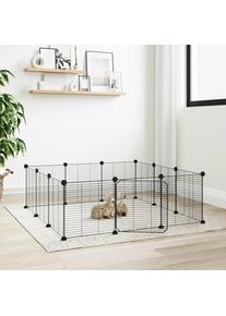 Furniture Limited - Cage animaux de compagnie à 12 panneaux et