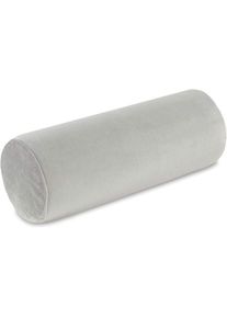 Oreiller cylindrique pour sommeil rembourré et recouvert de polyester anti-polychon Grey - Grey