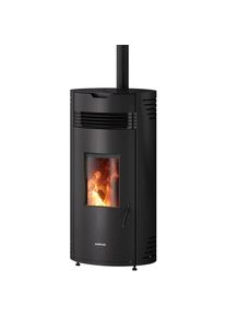 Justus - Poêle à granulés Norta Acier Noir - 2,4-8,0 kW