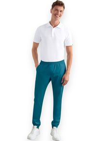 CLINIC DRESS CORE cargo broek heren- joggingbroek style petrol voor heren, turquoise
