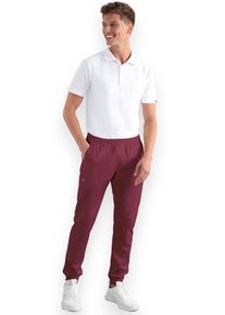 CLINIC DRESS CORE cargo broek heren- joggingbroek style bordeaux voor heren, bordeaux