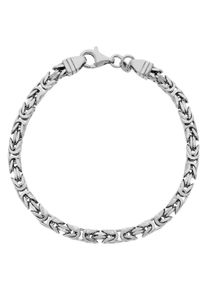 Heren Armband in zilver 925 ,maat 0, WITT,