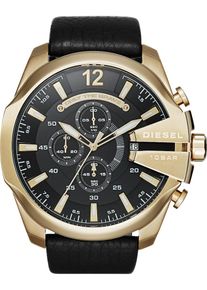 Diesel Montre à affichage analogique 'Mega Chief' Homme noir taille One Size