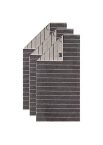Cawö Cawö Serviette Homme gris taille 50x100cm