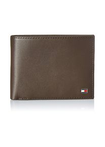 Tommy Hilfiger Heren Portemonnee 'Eton' marine / bruin / rood / wit XS-XXL