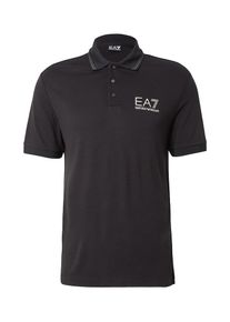 EA7 Emporio Armani Heren Shirt zwart / zilver XS