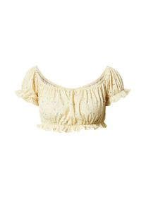 NLY by Nelly Dames Shirt geel / groen / wit XS