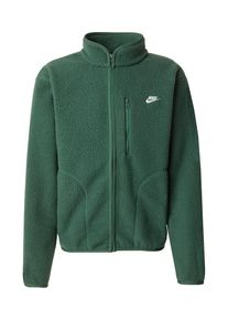Nike Sportswear Heren Fleece jas 'CLUB SSNL' donkergroen XS