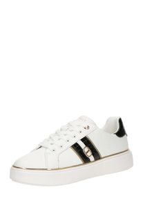 TWINSET Dames Sneakers laag camel / goud / zwart / wit 36