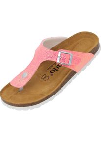 Palado by Sila Sahin Dames Teenslipper 'Kos Disco' neonroze / zilver 37