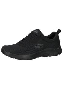Skechers Dames Sneakers laag 'Flex Appeal 4.0' grijs / zwart / wit 36