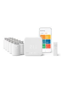 tado° Slimme Bedrade Thermostaat Startpakket V3+ + 10 Radiatorknoppen