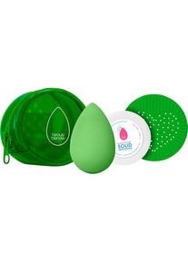 beautyblender Make-up Accessoires Make-up Schwämme Besties Bio Pure beautyblender Bio Pure + Silicone Scrub Mat + Blendercleanser Solid + Limited-Edition Pouch 4 Stk.