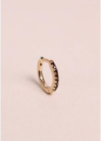 Orecchini mini cerchio neri