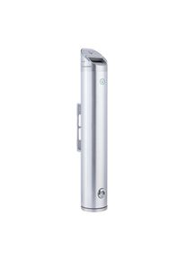 1 Wall-mounted ashtray PARIS, stainless steel, silver, stainless steel|silver