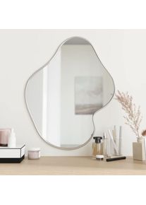 Miroir mural,Miroir déco Argenté 60x50 cm CFW19049