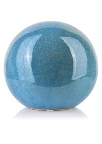 SAGGIO BLUE Boule décorative 15X15XH14CM bleu