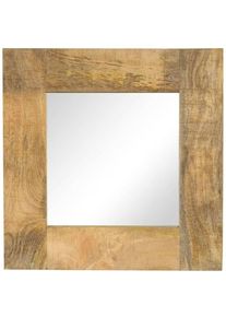 Miroir,Miroir Décoratif Bois de manguier massif 50 x 50 cm CVW41405