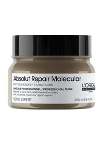L'Or&eacute;al L ́Or&eacute;al Professionnel Paris - Serie Expert Absolut Repair Molecular Koncentrovan&aacute; maska Masky a k&uacute;ry na vlasy 250 ml Biela unisex