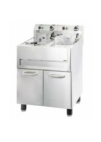 Friteuse électrique sur pieds 2 x 13 litres