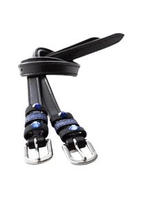 Kavalkade Spur Strap Ocean, lLather, with Rhinestones