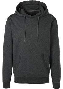 Heren Hoodie in antraciet gemêleerd ,maat 44/46, WITT, 60% Katoen, 40% Polyester