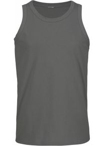 H.I.S. Heren Tanktop in olijfgroen, zwart, donkergrijs ,maat S, Witt, 100% Katoen