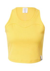 adidas Sportswear Sporttop 'Lounge Rib' Damen gelb Größe XL