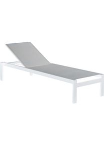 Best Gartenliege »Cleveland« in weiß